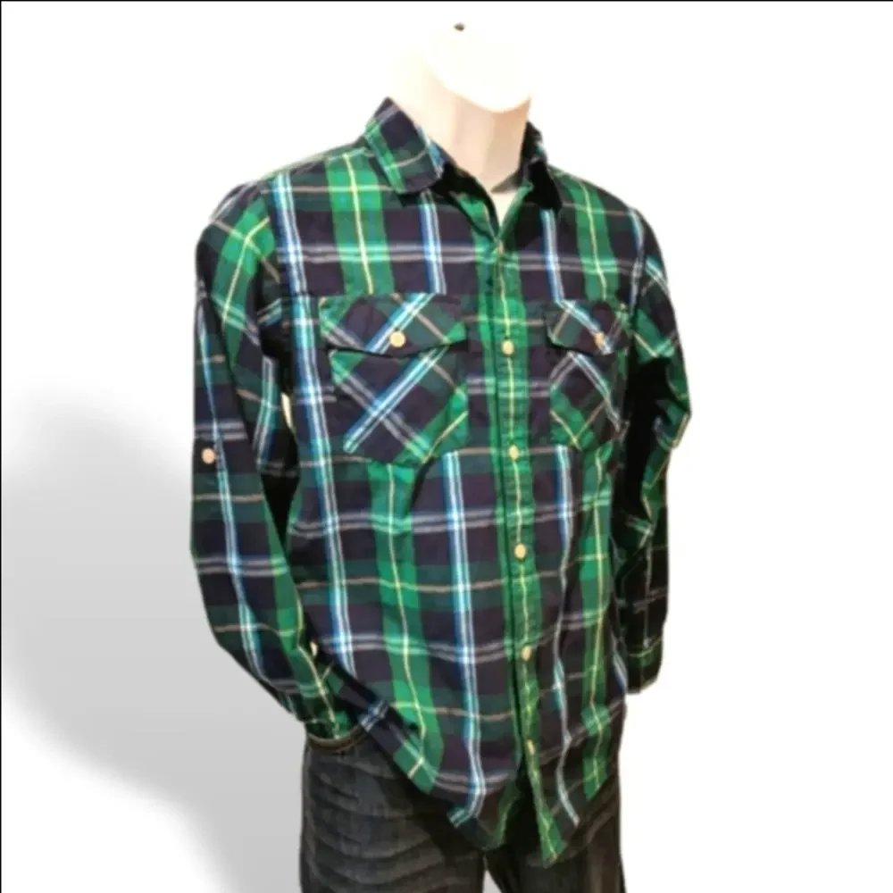 Plaid Button down shirt